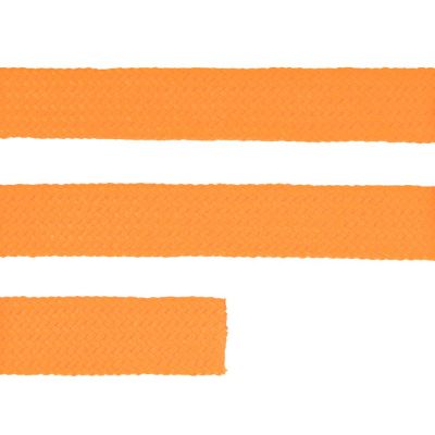 Плоский шнур Cord XL, оранжевый неон, 190 см-1