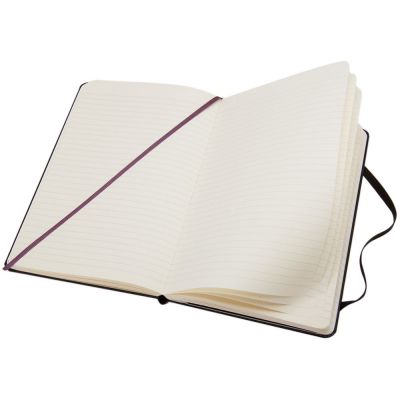 Записная книжка Moleskine Classic Large, в линейку, черная-3