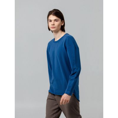 Футболка с длинным рукавом Kosmos 1.0, синяя-0