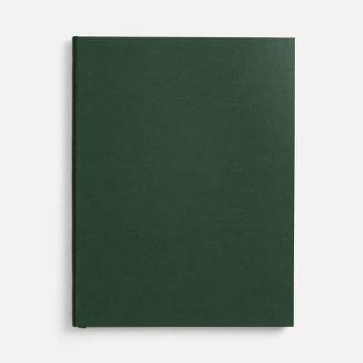 Ежедневник Flat Maxi, недатированный, зеленый, ver.2-1