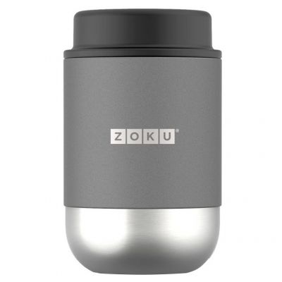 Вакуумный контейнер Neat Stack, большой, серый-0