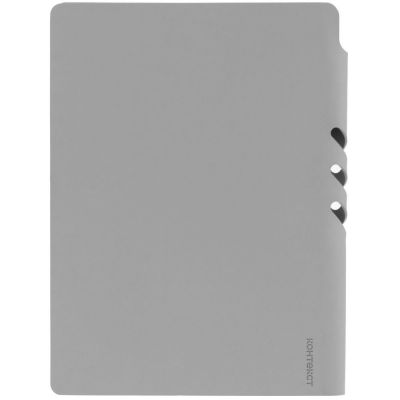 Ежедневник Flexpen Shall, недатированный, серый-3