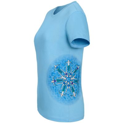 Футболка женская «Вместе и вовремя»-1