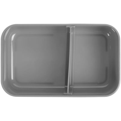 Ланчбокс Lunch Hour, белый с серым-3