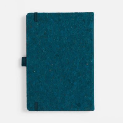 Блокнот Cork County, синий-3