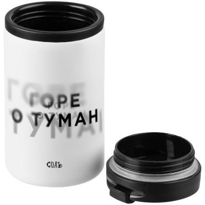 Термостакан «Горе о туман», белый-0
