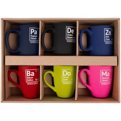 Набор кружек «Родственные элементы»-2