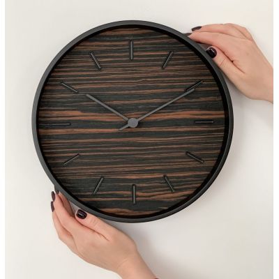 Часы настенные Tara, шпон-3