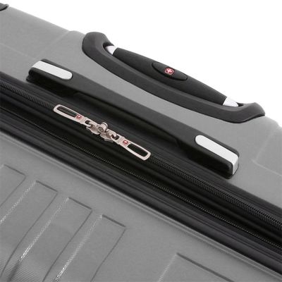 Чемодан Ridge L, серебристый-4