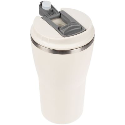 Термостакан Sapporo, белый (молочный)-6