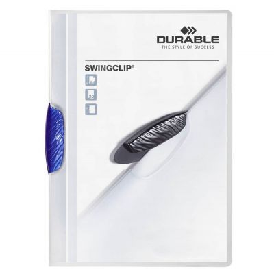 Папка Swingclip, с голубым клипом-3