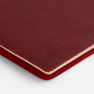 Ежедневник inStream, недатированный, красный-4