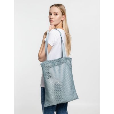 Шопер Verkko, серо-голубой-6