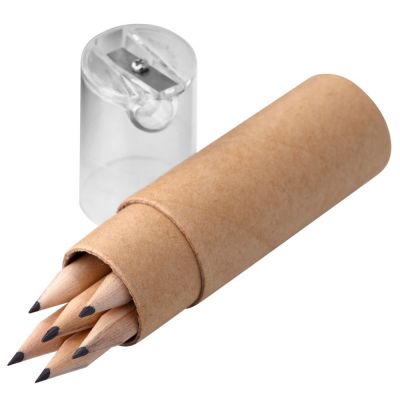 Набор карандашей Pencilvania Office с точилкой, прозрачный-2