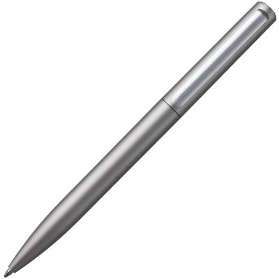 Ручка шариковая Drift Silver, темно-серебристый металлик-1