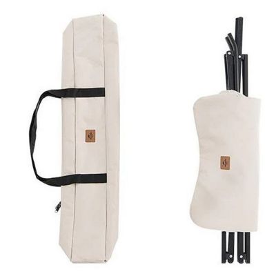 Кресло складное Armrest, бежевое-4