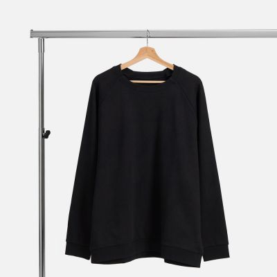 Свитшот унисекс Avenu, черный-1