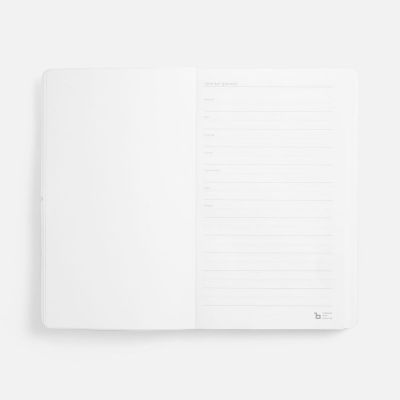 Ежедневник Waltz, недатированный, серебристый-9