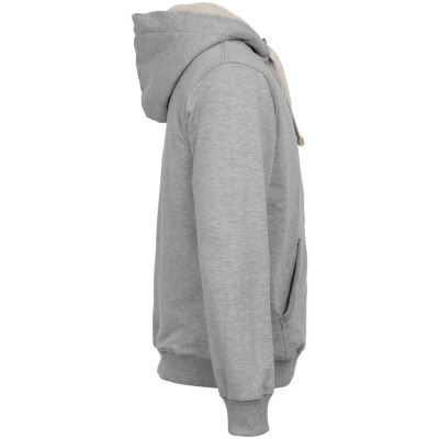 Толстовка на молнии Kulonga Sherpa, серый меланж-1