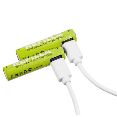 Набор перезаряжаемых батареек Refilla AA, 1000 мАч-2