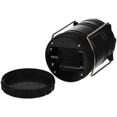 Кемпинговый фонарь с имитацией пламени Lindau Flame, черный-3