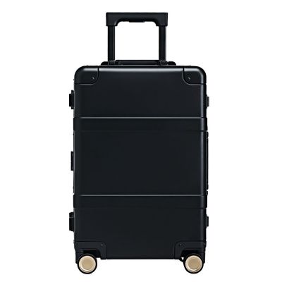 Чемодан Metal Luggage, черный-1