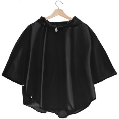 Дождевик детский Rainman Poncho Kids, черный-1
