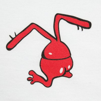 Футболка женская «Ногиотушей», белая-5