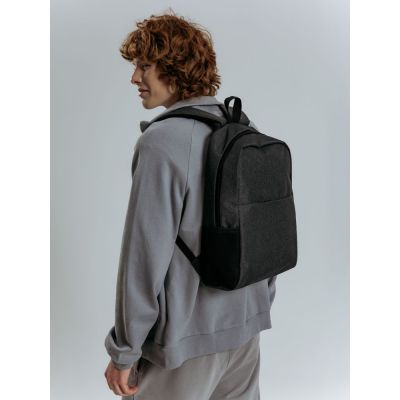 Рюкзак для ноутбука Conttori, черный меланж-14