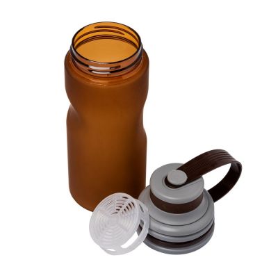 Бутылка для воды Fresh, коричневая-3