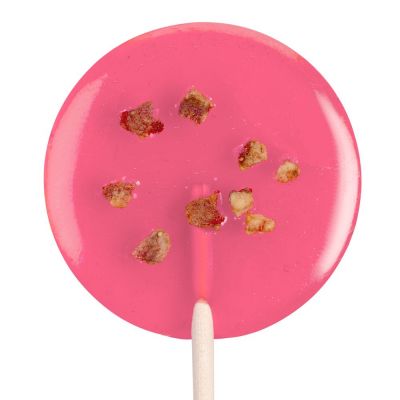 Леденец Lollifruit, красный с сублимированной клубникой-2