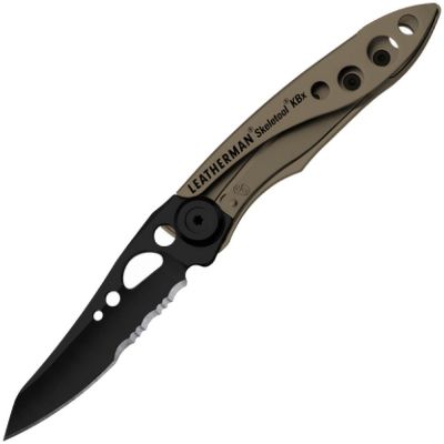 Нож Skeletool KBX, коричневый-0