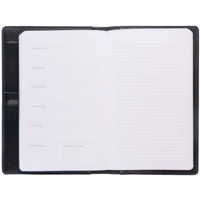 Еженедельник-портфолио Remini, недатированный, темно-синий-4