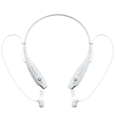 Bluetooth наушники stereoBand, ver.2, белые-1