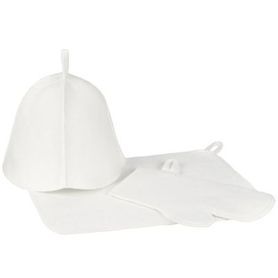 Набор для бани «Парилка», ver.2, белый-0