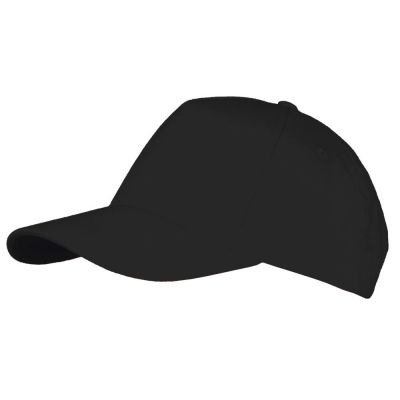 Бейсболка Long Beach, черная-0