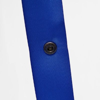 Шопер Clear Fest, ver.2, прозрачный с синими ручками-7