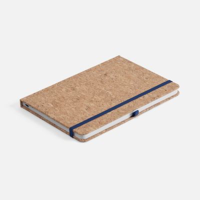Блокнот Corkfolio, синий-4