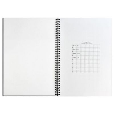 Ежедневник Notera Maxi, недатированный, серый-3