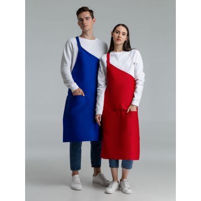 Фартук Attika, синий (василек)-4