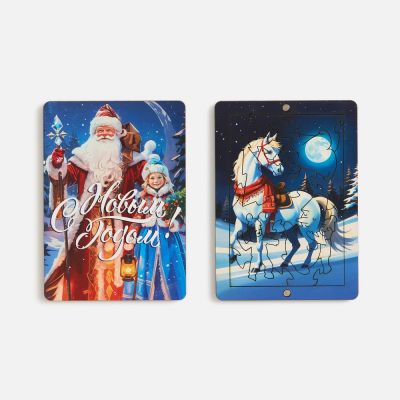 Деревянный пазл с крышкой PuzzleBox на заказ-8