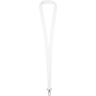 Лента для бейджа Pin, белая-0