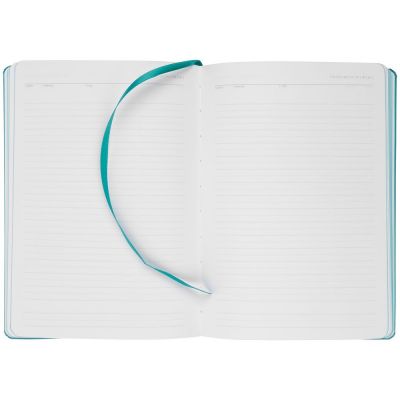 Ежедневник New Latte, недатированный, бирюзовый-3