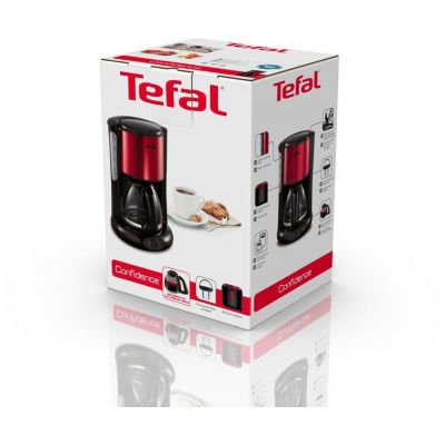 Кофеварка Confidence, красная-4