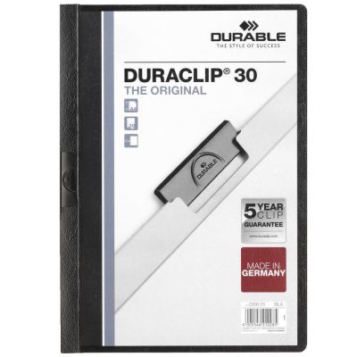 Папка Duraclip Original, черная-1