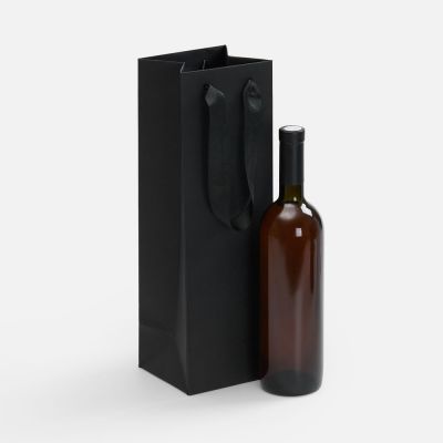 Пакет под бутылку Vindemia ver.2, черный-2