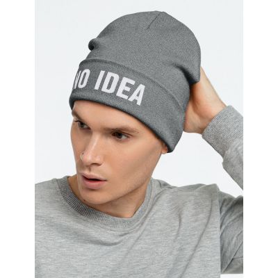 Шапка No Idea, серая-0