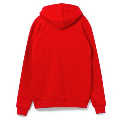 Толстовка на молнии с капюшоном Siverga Heavy, красная (алая)-1