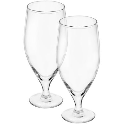 Набор из 2 бокалов для пива «Французский ресторанчик»-0