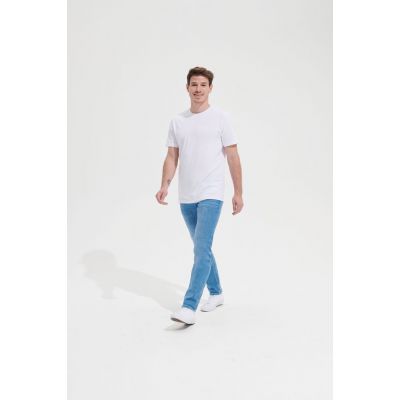 Футболка унисекс Tuner, белая (белоснежная)-3